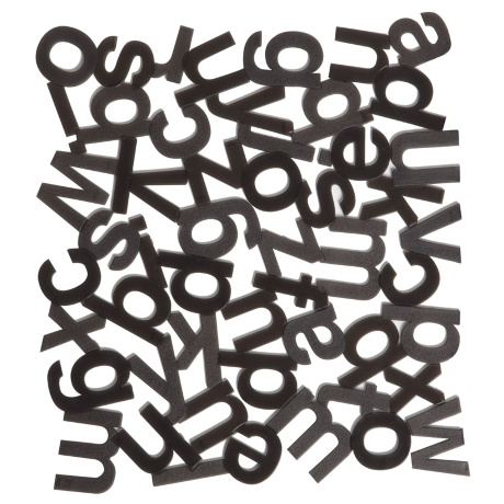 Подложка для раковины Lettera малая, серая, Umbra