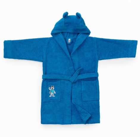 Халат Universiade Талисман/детский (2-4) синий