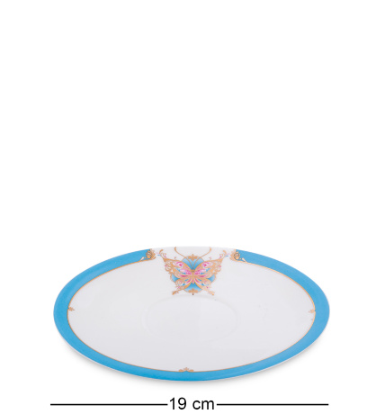 JK-102 Столовый сервиз 27 пр. на 6 перс. "Песня Мотылька" (Canzone Falena Pavone)