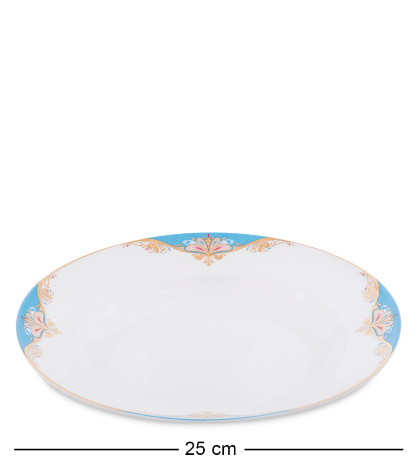 JK-102 Столовый сервиз 27 пр. на 6 перс. "Песня Мотылька" (Canzone Falena Pavone)