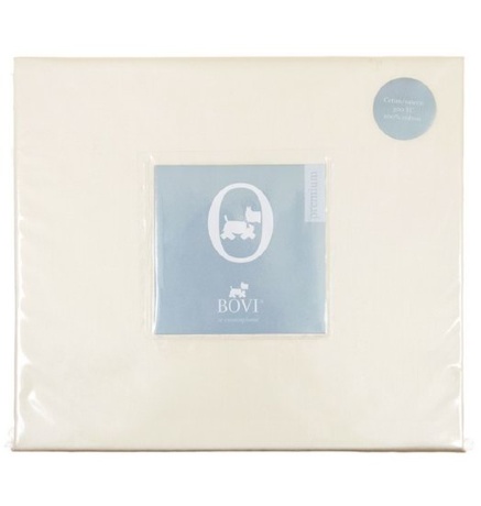 Простыня прямая (SB), сатин, 240x280см. бежевый, BOVI