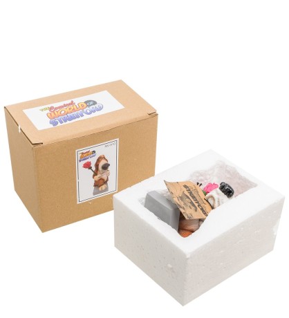 RV-910 Статуэтка Собака Бассет-хаунд "Цветы для прекрасной Леди" (W.Stratford)