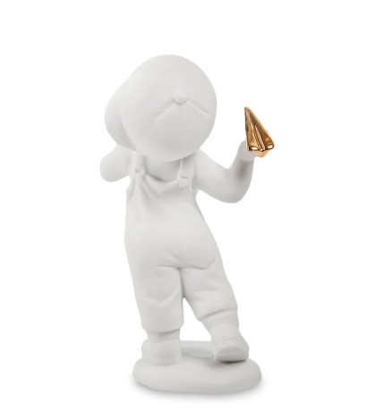 JP-48/10 Фигурка "Мальчик" бисквит (Pavone)