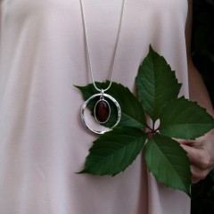 Колье COFFE AGATE