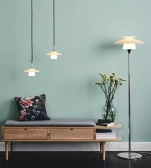 Напольный светильник SCANDINAVIA, Ø40 см. опал/стекло, Halo Design