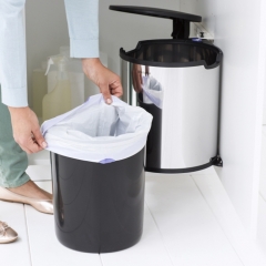 Встраиваемый мусорный бак (15 л), Стальной полированный Brabantia