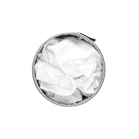 Бак для белья с пластиковой крышкой (35 л), Белый Brabantia