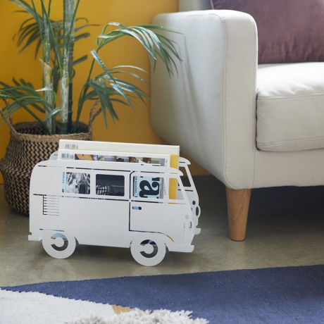 Газетница Van белая, Balvi