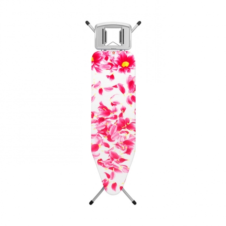 Гладильная доска 124х38 см (B), Розовый сантини Brabantia