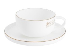 Чашка с блюдцем кофейная Кашемир Голд, 100 мл. Maxwell &amp; Williams