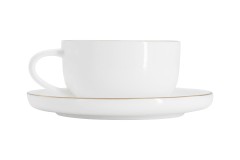 Чашка с блюдцем кофейная Кашемир Голд, 100 мл. Maxwell &amp; Williams