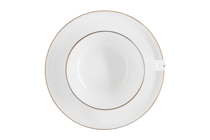 Чашка с блюдцем кофейная Кашемир Голд, 100 мл. Maxwell & Williams