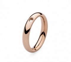 Кольцо - база Basic small gold 15.4 мм 627063 RG Qudo