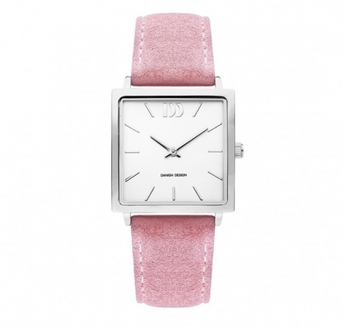 Часы MIAMI Silver Pink Suede IV20Q1248 Danish Design