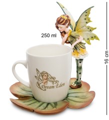 GA-137 Статуэтка "Фея на чашке"