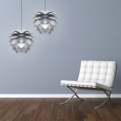 Плафон Silvia mini steel, 34х27 см. Umage