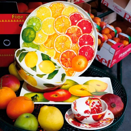 Салатник LIMONI, 21 см. DIETA MEDITERRANEA - FRUITS Taitu