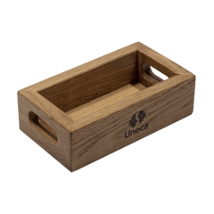 Подставка для солонки и перечницы дубовая, 16х9х5 см. Uneca