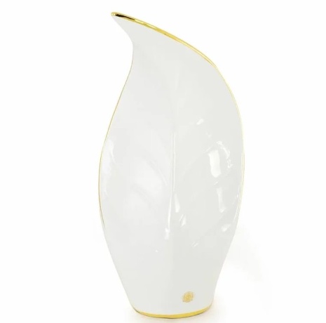 Ваза настольная, 21x44 см. EMOZIONI, керамика, swarovski