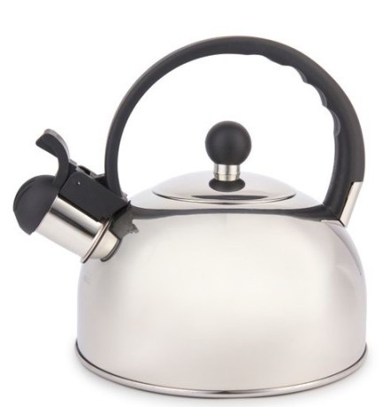 Чайник со свистком La Cafetière, 1,3 л. из нержавеющей стали Kitchen Craft