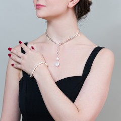 Браслет Perle LB5091 BW/S Fiore Luna 	