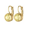 Серьги LOUISE SG YELLOW Dyrberg Kern