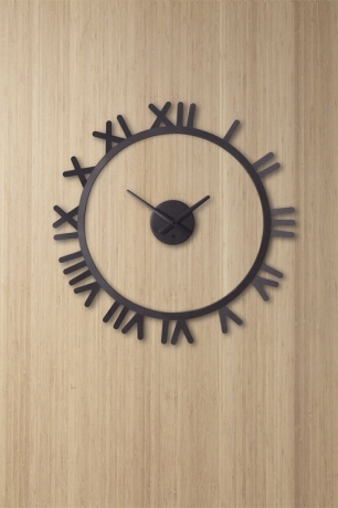 Часы настенные Tima черные