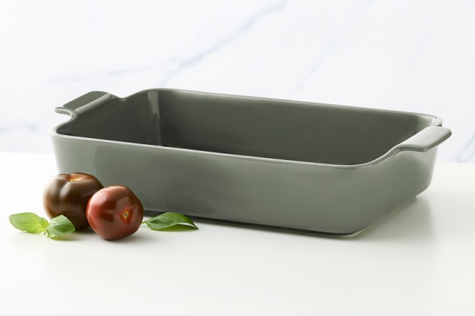 Форма для запекания, 32х22 см, фарфор P, прямоугольная, серо-зеленая, Indulgence Maxwell & Williams