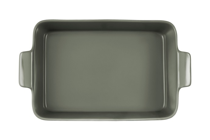 Форма для запекания, 32х22 см, фарфор P, прямоугольная, серо-зеленая, Indulgence Maxwell & Williams