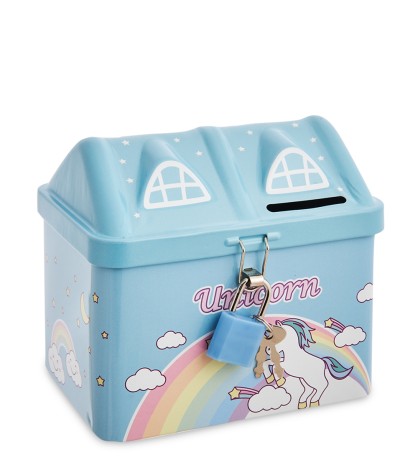 BX- 49/2 Металлическая копилка "Домик"