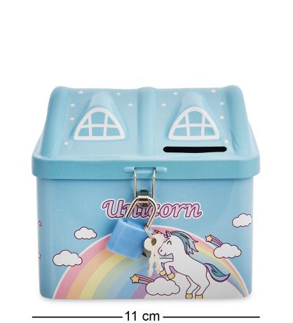 BX- 49/2 Металлическая копилка "Домик"