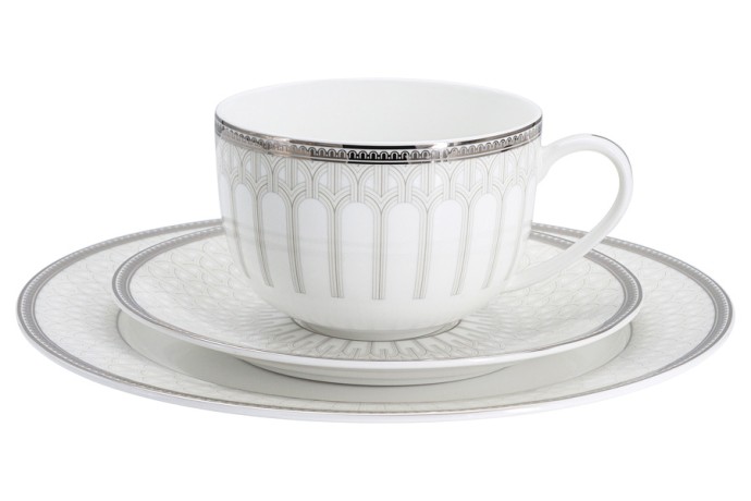 Чайный сервиз Ривьера, 12 персон, 40 предметов, Emily