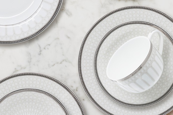 Чайный сервиз Ривьера, 12 персон, 40 предметов, Emily