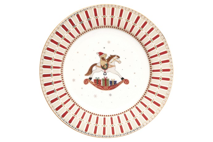 Набор десертных тарелок Полярный экспресс, 19 см. 4 шт. Easy Life