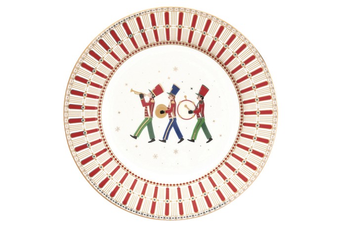 Набор десертных тарелок Полярный экспресс, 19 см. 4 шт. Easy Life