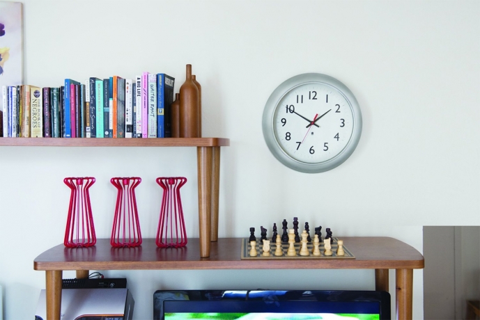 Часы настенные Station, 36,5 см, Umbra