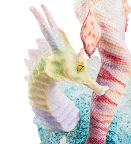 WS-552 Статуэтка "Русалка и морской конек"