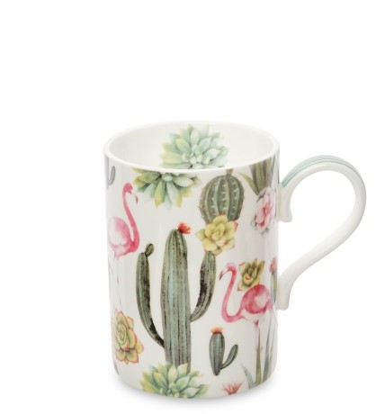 JK-304 Кружка "Фламинго" (Fenicottero Pavone)