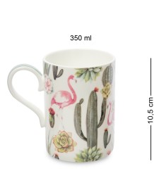JK-304 Кружка "Фламинго" (Fenicottero Pavone)