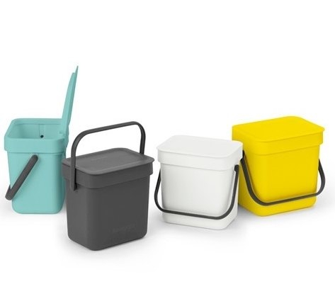 Мусорное ведро Sort & Go (3 л), Мятный Brabantia