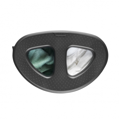 Двухсекционный бак для белья (55 л), Белый Brabantia