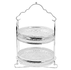 Блюдо сервировочное двухъярусное "Британи" 23х20х33 см. Regent