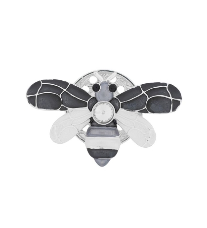 Брошь Пчела XZ1384.2 BW/S Shadore	