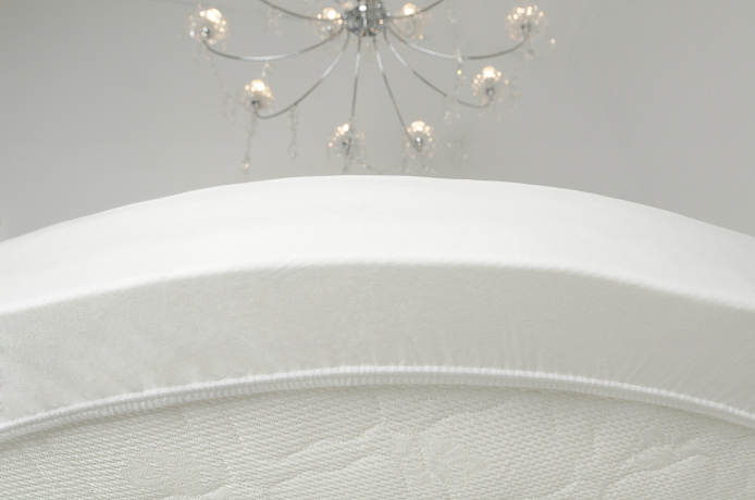 Простыня-чехол PALETTE GRASS с юбкой кругая d-200