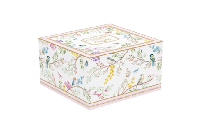 Чашка с блюдцем Пение птиц, 0,2 л. Easy Life