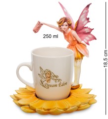 GA-136 Статуэтка "Фея на чашке"