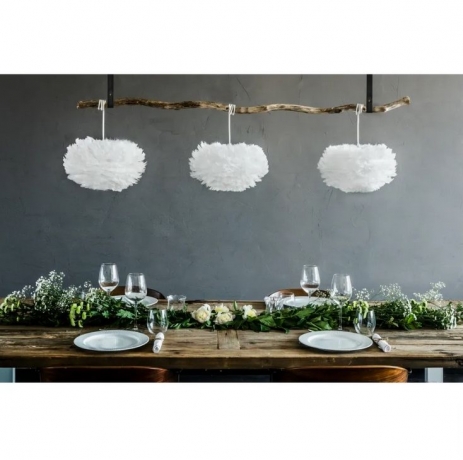 Плафон Eos mini, перья, 20x35 см. Umage