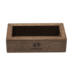 Подставка для солонки и перечницы, 16х9х5 см. дубовая, Uneca