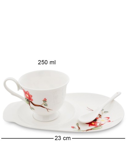 JS-29 Чайная пара "Райская птица" (Pavone)