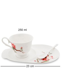 JS-29 Чайная пара &quot;Райская птица&quot; (Pavone)